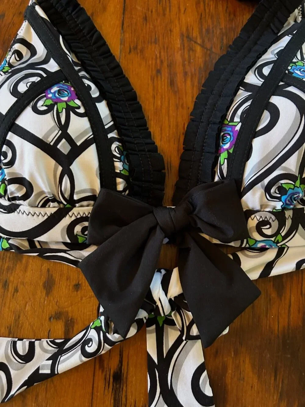 Vintage Betsey Johnson Bikini Set